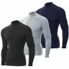 ZeroFit Mens Heat Rub The Ultimate Mock Neck Long Sleeve Top Comfort Baselayer 1 ZeroFit Mens Heat Rub The Ultimate Mock Neck Long Sleeve Top Comfort Baselayer -Clubheads Sales Store 5de20045 97b2 4257 936b 5cb234e2616f