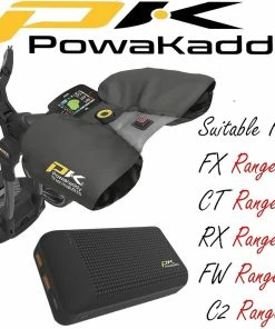 Powakaddy Golf Electric Trolley ThermaMitts Winter Mitts & PowerPack