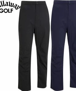 Callaway Golf Mens Stormlite Waterproof Trousers Stretch Golf Rain Pants