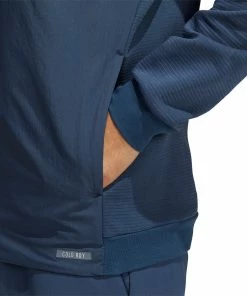 ADIDAS Golf Mens Hybrid COLD.RDY 1/4 Zip Sweatshirt Golf Pullover -Clubheads Sales Store 61b30fed 5b15 4a5e a568 ebe4c685fc64