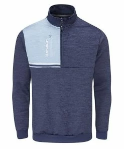 Stuburt Mens Dri-Back Roxham Sweater 1/2 Zip Neck Windproof Golf Pullover -Clubheads Sales Store 63a11565 9a1d 4893 8035 de328ecccf9c