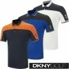 DKNY Golf Mens Performance Moisture Wicking Lightweight Stretch Golf Polo Shirt -Clubheads Sales Store 66121be3 9427 4da1 8d3b bd18699b9b35