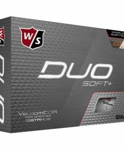 Wilson Golf Wilson Staff Golf Mens DUO Soft+ Performance Golf Balls