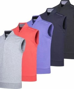 Oscar Jacobson Mens Hoff Course ¼ Zip Golf Vest -Clubheads Sales Store 6b96abff 8ed8 4087 897d c114071beb48