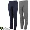 Island Green Golf Mens Chino Stretch Tapered Fit Pants Golf Trousers