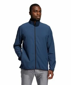 ADIDAS Golf Mens Core Wind Full Zip Water Repellent Golf Jacket -Clubheads Sales Store 6dbcfdff a752 4d57 b3ea 955eb1061226