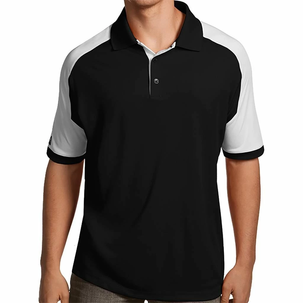 Antigua Essentials Mens Golf Polo Shirt With Color Block Details 6 Antigua Essentials Mens Golf Polo Shirt With Color Block Details - Image 4