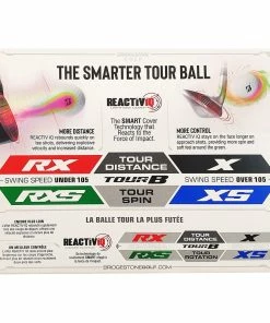 Bridgestone Golf Mens Tour B RXS Reactiv IQ Tour Spin Golf Balls -Clubheads Sales Store 6f90d56b 4ae3 498b 98c4 88521c5c6bca