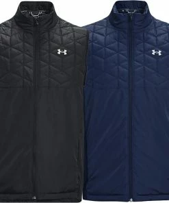 Under Armour Mens UA Storm ColdGear Reactor Insulated Breathable Golf Gilet Vest