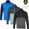 Island Green Mens 1/4 Zip Neck Top Layer Ribbed Yoke Wicking Stretch Golf Sweater -Clubheads Sales Store 7ba1156b 0dee 4bbb a7de af6b2c18ecd2