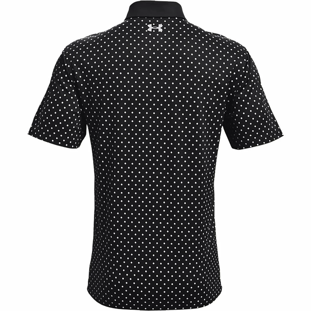 Under Armour Golf UA Performance Printed Polo Stretch Mens Golf Polo Shirt 14 Under Armour Golf UA Performance Printed Polo Stretch Mens Golf Polo Shirt - Image 12