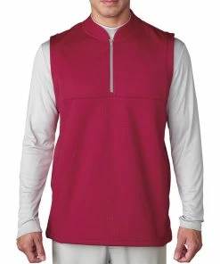 ADIDAS Golf Climawarm™ 1/4 Zip Debossed Iconic Gilet Breathable Insulation Mens Golf Vest -Clubheads Sales Store 7eca4cd1 349b 441f b1f5 f4ec63b8e6a6