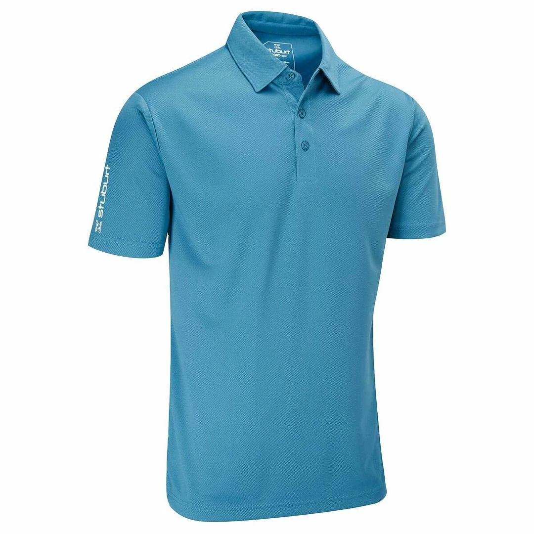Stuburt Sport Tech Breathable Performance Shirt Mens Golf Polo Shirt 11 Stuburt Sport Tech Breathable Performance Shirt Mens Golf Polo Shirt - Image 9