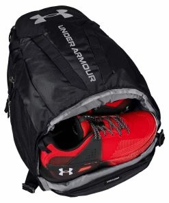 ABCGolf Under Armour Hustle 5.0 Storm Water-Resistant Backpack Gym Bag/School Bag/Laptop Bag