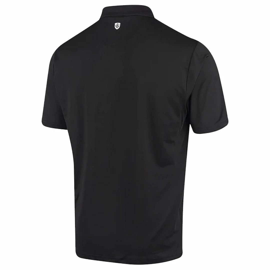 Island Green Mens Matrix Print Polo Sport Short Sleeve Golf Polo Shirt 6 Island Green Mens Matrix Print Polo Sport Short Sleeve Golf Polo Shirt - Image 4