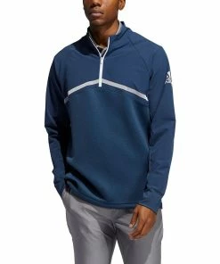 ADIDAS Golf Mens Hybrid 1/4 Zip Thermal Stretch Golf Sweater -Clubheads Sales Store 8ff183fa 566d 4fb7 b7d2 6837bfd5a8b1
