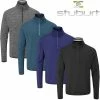 Stuburt Mens Avalanche Mid Layer 1/2 Zip Thermal Water Resistant Golf Sweater
