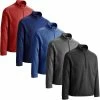Callaway Golf Mens Waffle Knit 1/4 Zip Thermal Opti-Dri Golf Sweater Pullover