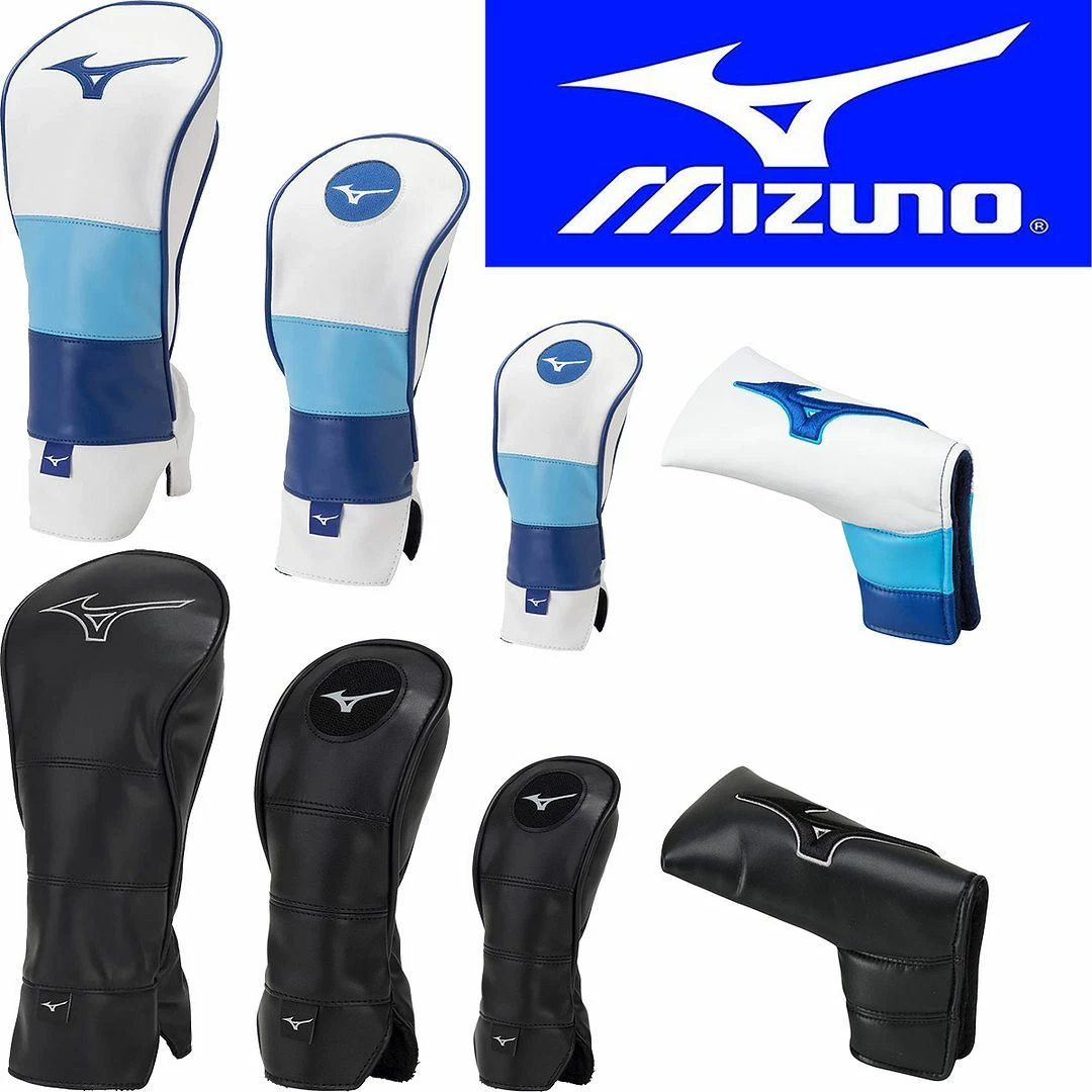 Mizuno Tour Golf Club Headcovers - Driver / Fairway / Utility Hybrid 3 Mizuno Tour Golf Club Headcovers - Driver / Fairway / Utility Hybrid
