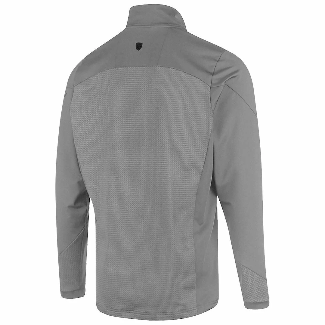 Island Green Mens Geometric Print Moisture Wicking Top Layer 1/4 Zip Stretch Golf Sweater 8 Island Green Mens Geometric Print Moisture Wicking Top Layer 1/4 Zip Stretch Golf Sweater - Image 6