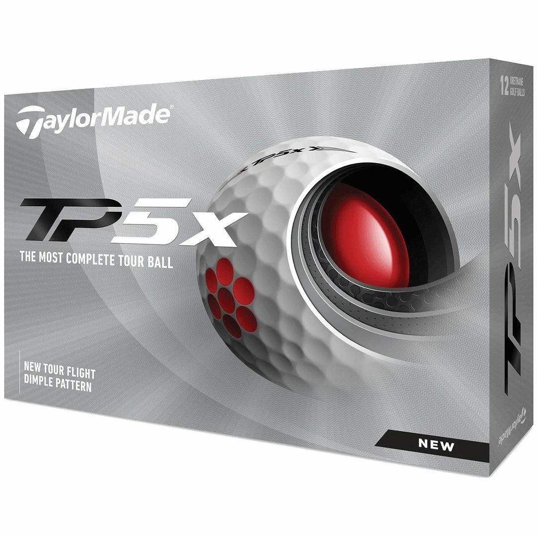 TaylorMade Golf 2023 TP5 / TP5X 5-Layers Tour Golf Balls 5 TaylorMade Golf 2023 TP5 / TP5X 5-Layers Tour Golf Balls - Image 3
