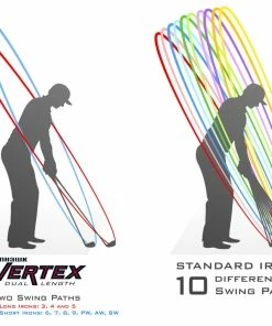Pinhawk Golf Pinhawk Vertex Dual Length Iron Heads -Clubheads Sales Store I V3746A X4 min