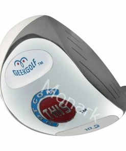 Geek Golf Dot-Com-This Titanium Driver Head - White -Clubheads Sales Store TW GG DCTWH XL5 min