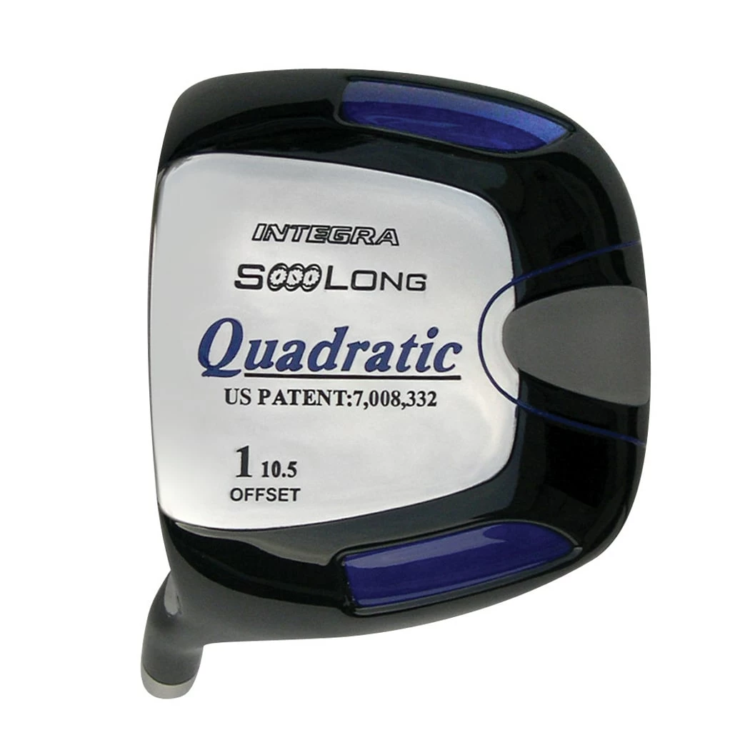 Integra Golf Integra SoooLong Quadratic Offset Titanium Driver Head Left Hand 3 Integra Golf Integra SoooLong Quadratic Offset Titanium Driver Head Left Hand