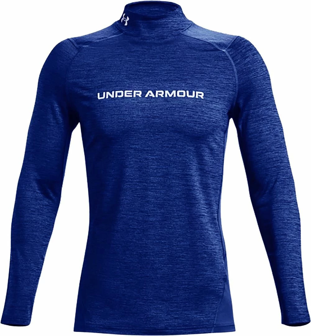Under Armour Mens UA ColdGear Armour Fitted Twist Mock Neck Golf Baselayer 5 Under Armour Mens UA ColdGear Armour Fitted Twist Mock Neck Golf Baselayer - Image 3