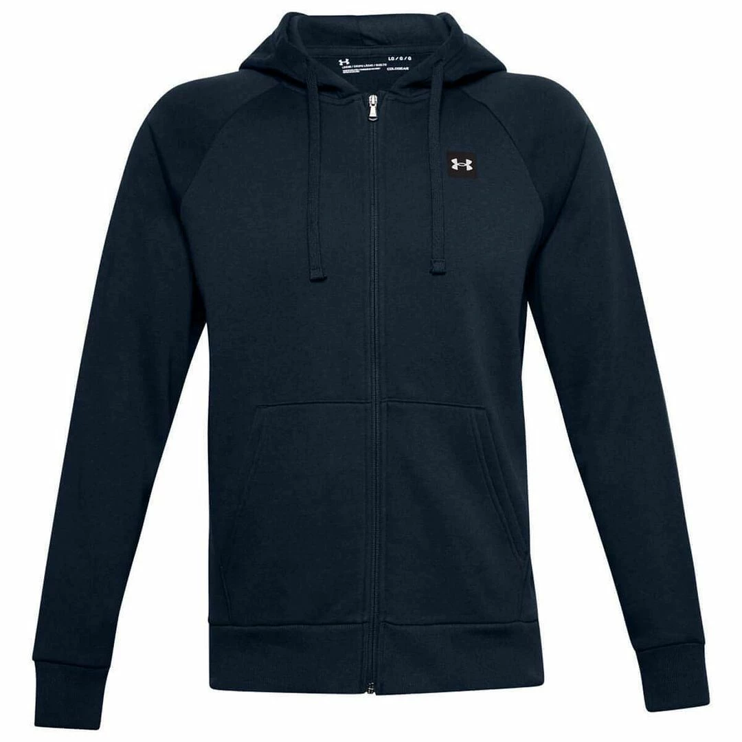 Under Armour Rival Fleece Full Zip Hoodie Mens Sports Fitness Hoody Jumper 6 Under Armour Rival Fleece Full Zip Hoodie Mens Sports Fitness Hoody Jumper - Image 4