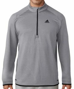 ADIDAS Mens ClimaHeat Gridded Quarter Zip Performance Pullover -Clubheads Sales Store a43f7152 ab11 40cb a34a 508168ec9599