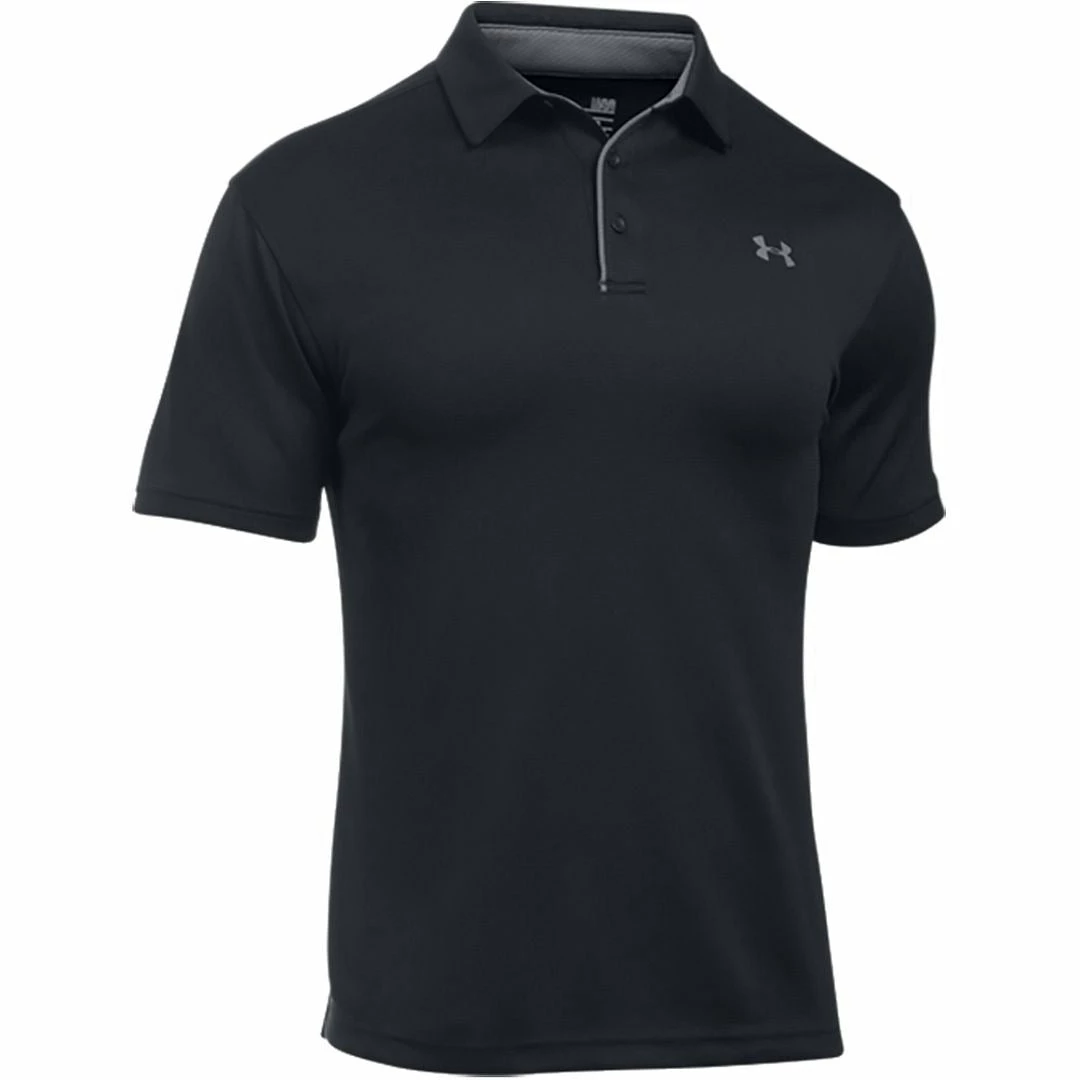 Under Armour UA Tech Polo Performance HeatGear Mens Golf Polo Shirt 4 Under Armour UA Tech Polo Performance HeatGear Mens Golf Polo Shirt - Image 2
