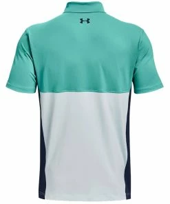 Under Armour Golf Mens UA Performance Blocked Polo Stretch Golf Polo Shirt -Clubheads Sales Store ac343a71 494c 424f 939d 059a503176a8