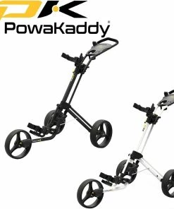 Powakaddy Golf Twinline 5 Cart 3 Wheel Pull / Push Golf Trolley