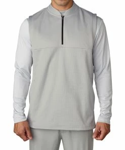 ADIDAS Golf Climawarm™ 1/4 Zip Debossed Iconic Gilet Breathable Insulation Mens Golf Vest -Clubheads Sales Store b4e607c6 14b4 43ed b6f9 9a5257a06eae