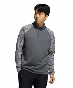 ADIDAS Golf Mens Camo Hybrid Layering Sweatshirt Stretch Golf Sweater -Clubheads Sales Store b6b4f6bb 1517 4fc5 9f87 c792733a238b