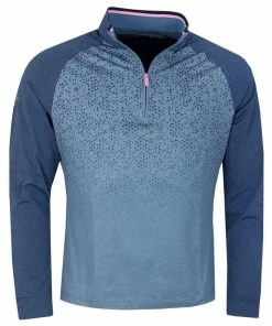 Callaway Golf Mens 1/4 Zip Trademark Chev Print Chillout Golf Pullover Sweater