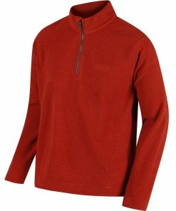 Regatta Mens Elgon III ¼ Zip Mid-Weight Pullover