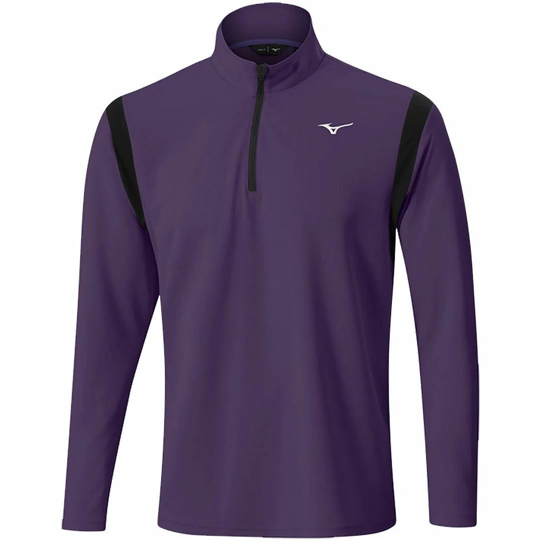 Mizuno Golf Mens Winter Breeze Elite Lightweight 1/4 Zip Golf Sweater Pullover 5 Mizuno Golf Mens Winter Breeze Elite Lightweight 1/4 Zip Golf Sweater Pullover - Image 3