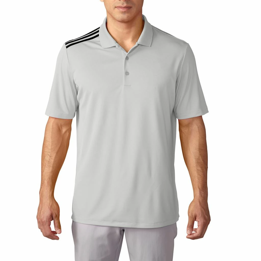 ADIDAS Climacool® 3-Stripes Shoulder Lightweight Mens Golf Polo Shirt 27 ADIDAS Climacool® 3-Stripes Shoulder Lightweight Mens Golf Polo Shirt - Image 25