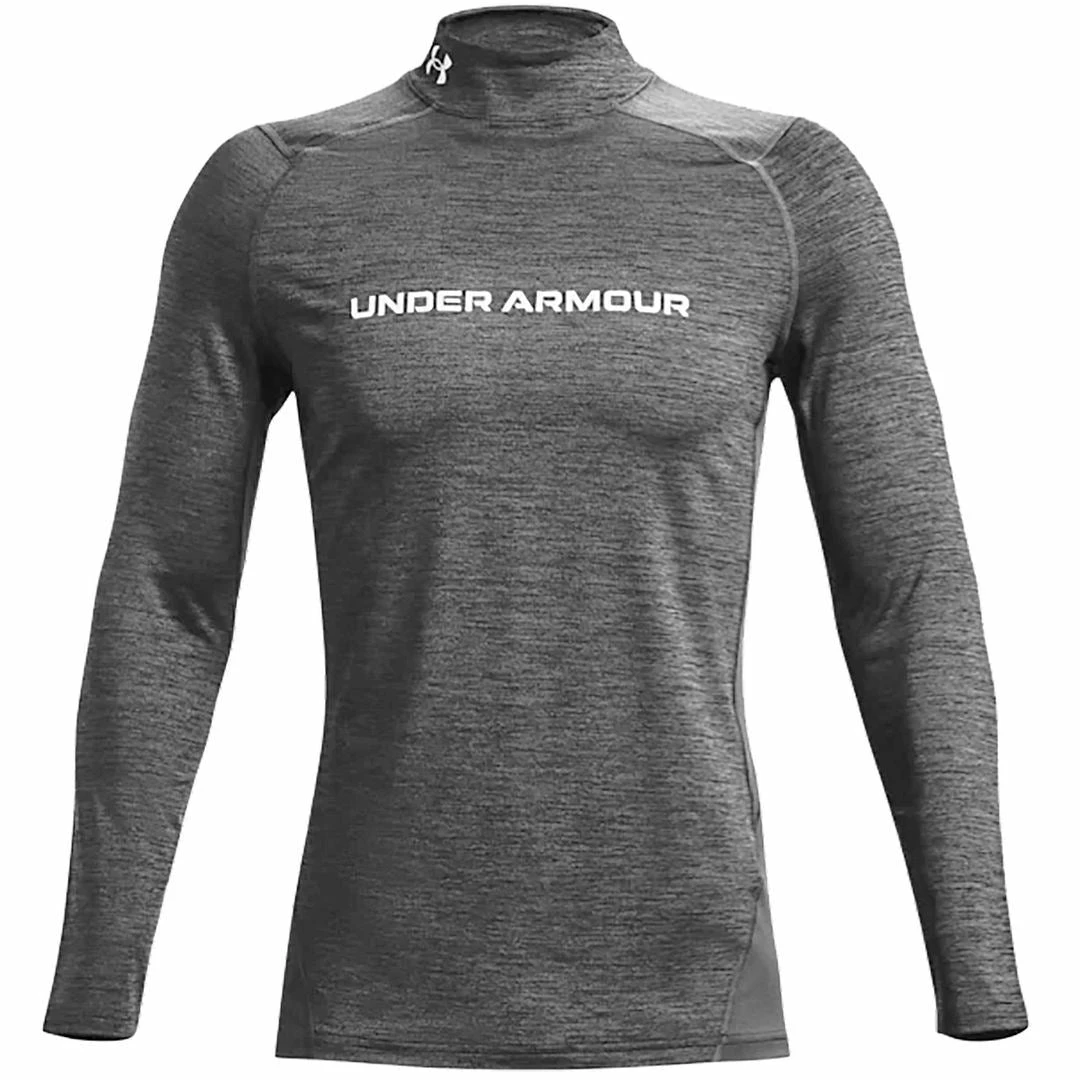 Under Armour Mens UA ColdGear Armour Fitted Twist Mock Neck Golf Baselayer 7 Under Armour Mens UA ColdGear Armour Fitted Twist Mock Neck Golf Baselayer - Image 5