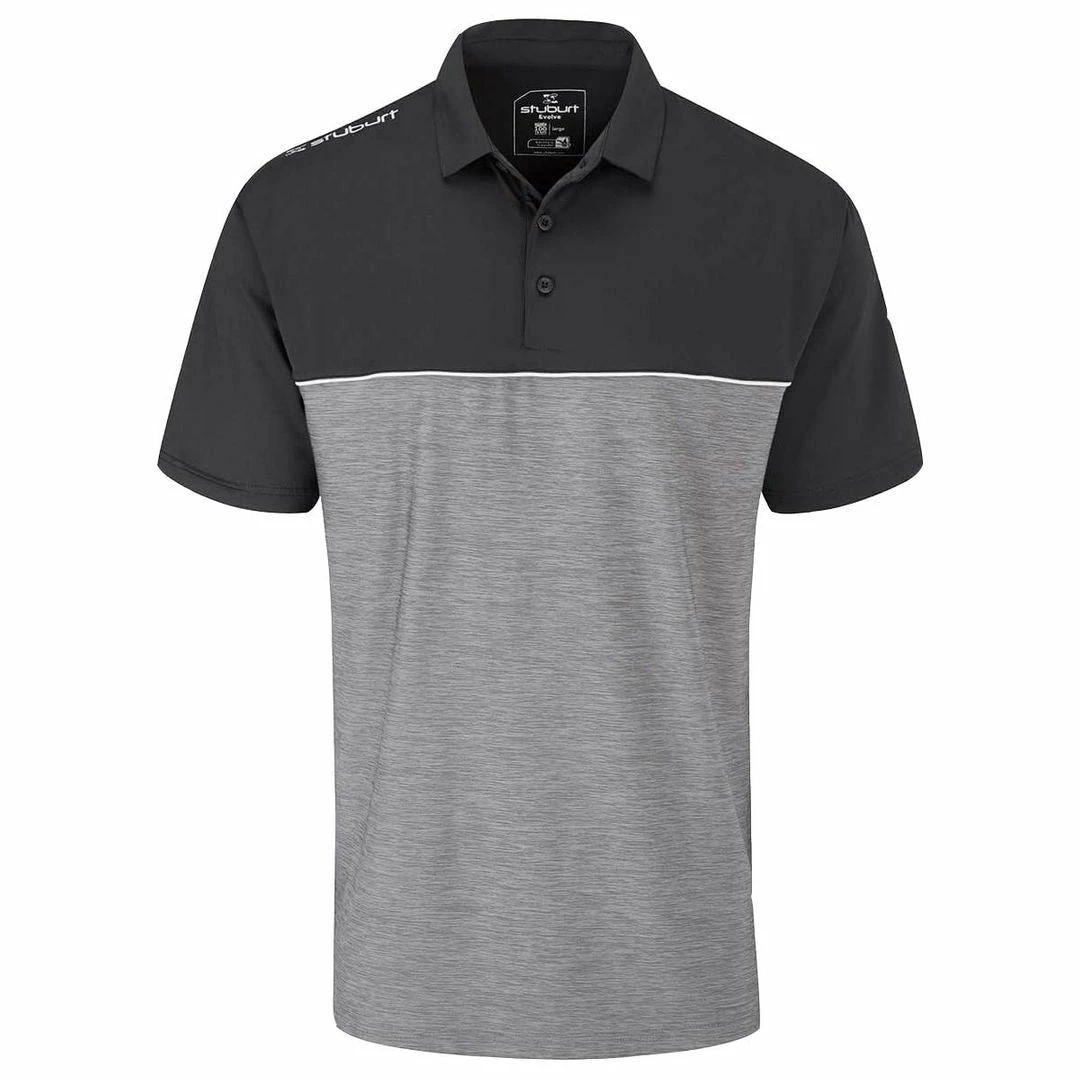 Stuburt Golf Mens Evolve Middleton Lightweight Golf Polo Shirt 6 Stuburt Golf Mens Evolve Middleton Lightweight Golf Polo Shirt - Image 4