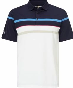 Callaway Golf Mens Opti-Dri Refined Stripe RoadMap Golf Polo Shirt -Clubheads Sales Store c26dfde6 b244 493b 8896 5912d7467e6e
