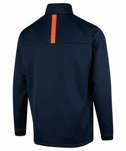 Island Green Mens 1/4 Zip Lined Top Layer Windproof Stretch Golf Sweater Pullover -Clubheads Sales Store c2ee40a3 56c6 42d0 902b affc2e237b8e