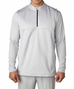 ADIDAS Golf Climawarm™ 1/4 Zip Debossed Iconic Gilet Breathable Insulation Mens Golf Vest -Clubheads Sales Store c638a1af db59 4ec8 a859 f790db410150