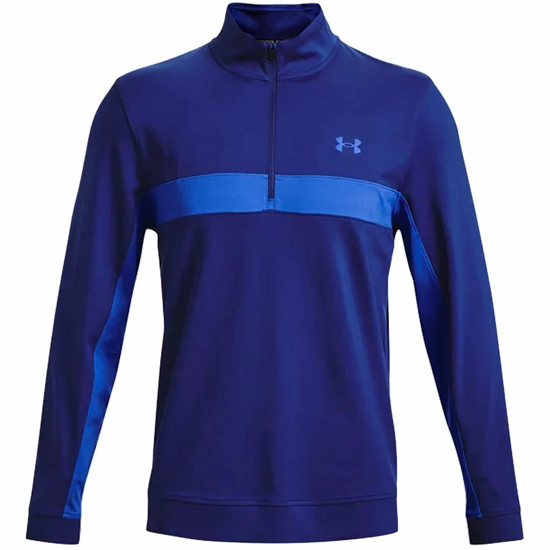 Under Armour Mens UA Storm Midlayer Breathable ½ Zip Golf Sweater Pullover 4 Under Armour Mens UA Storm Midlayer Breathable ½ Zip Golf Sweater Pullover - Image 2