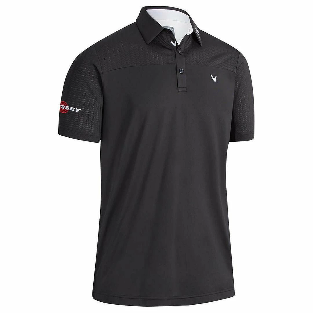Callaway Golf Mens Odyssey Ventilated Block Stretch Golf Polo Shirt 6 Callaway Golf Mens Odyssey Ventilated Block Stretch Golf Polo Shirt - Image 4