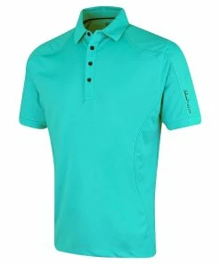 Island Green Logo Sleeve Contrast Button Placket CoolPass Performance Mens Golf Polo Shirt 18 Island Green Logo Sleeve Contrast Button Placket CoolPass Performance Mens Golf Polo Shirt -Clubheads Sales Store ca69253e 23b5 49b5 829f 9644fd290a41