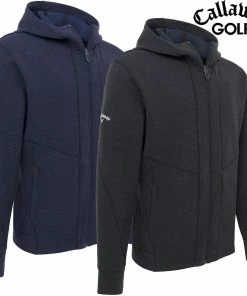 Callaway Golf Mens Hoodie Aquapel Thermal Water Repellent SwingTech Golf Hoody