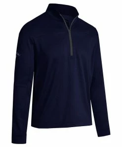 Callaway Golf Mens Pieced Waffle 1/4 Zip SwingTech Thermal Golf Sweater Pullover -Clubheads Sales Store ce0821e1 e4ff 4327 967e cf3a461c0ed8